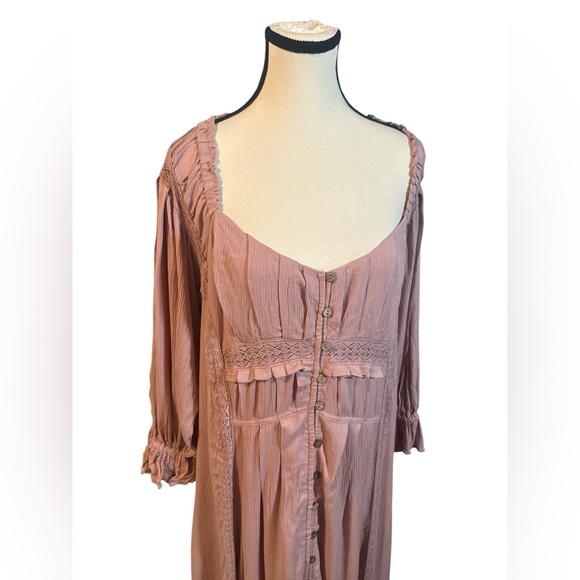 Free People Mauve Magdalia Maxi Dress - Picture 6 of 12